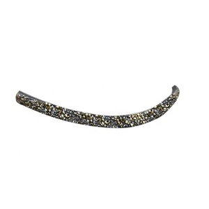 Brida de banda para cejas con tachuelas de cristal Producto de caballo de cuero Premium de proveedores - Product Image 1