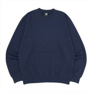 เสื้อสเวตเชิ้ตผู้ชาย ผ้าฝ้าย 100% หนานุ่ม ทรงหลวม โอเวอร์ไซส์ คอกลม สวมหัว พิมพ์โลโก้ได้ สไตล์ลำลอง สตรีทแวร์ - Product Image 3