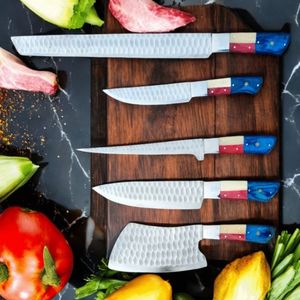 Ensemble de couteaux de cuisine modernes avec lames ultra-affûtées et manche durable pour la cuisine domestique, les restaurants et l'usage quotidien - Product Image 5