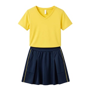 Athletic Performance Quick Vent <b>Skirt</b> Shorts Top Agile Soft Fabric Player Court Performance Training Tennis Uniform - Product Image 5