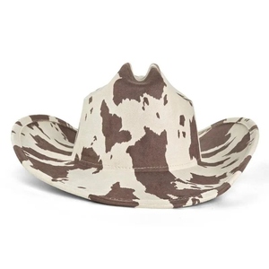 Sombrero Fedora de Vaquero Clásico de Cuero Personalizado con Logotipo Personalizado, Sombrero Unisex para Adultos para Actividades al Aire Libre - Product Image 3
