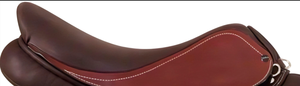 Silla de Montar Inglesa Premium de Cuero Genuino, Silla Ecuestre Ligera y Duradera para Salto, Doma y Entrenamiento - Product Image 5