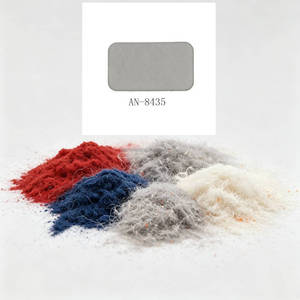 RTS กองไนลอน0.6มม. 1.5D Denier ผงฝูงไฟฟ้าสถิต flocking เส้นใยฝูง An-8435 - Product Image 1