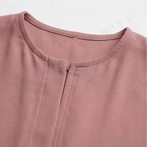 Vestido Abaya Cerrado de Punto para Otoño, para Todas las Temporadas, Grueso y Cálido, Elegante, de Alta Calidad, Ropa Holgada para Mujeres Musulmanas - Product Image 4