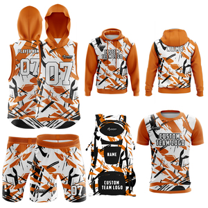 Conjunto de Uniforme de Fútbol para Mujer, Talla Grande, Sublimado, 7V7, con Malla Frontal con Diseño de Puntos, Anti-UV, Secado Rápido, Transpirable, 100% - Product Image 1