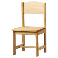 Table de ferme moderne en bois massif ergonomique, durable, écologique, non toxique, facile à assembler, avec 4 chaises pour les tout-petits et les enfants d'âge préscolaire