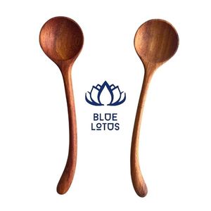 HIGH QUALITY 7 Piece Eco Friendly <b>Wooden</b> Teaspoon 5.8 Inch Small Spoons for Honey Jam Condiments Hand Wash Only Kitchen Tools - Product Image 1