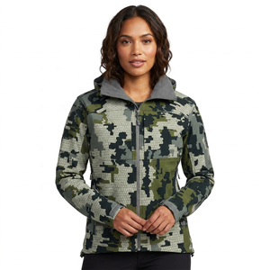 Vêtement de sport unisexe personnalisable en microfibre respirante, imperméable, à séchage rapide, avec capuche, fermeture éclair et col montant, pour toutes les saisons. - Product Image 6