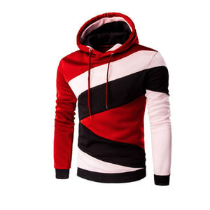 Sudadera con capucha para hombre, con cremallera, transpirable, ecológica, 100% poliéster, manga larga, con logo personalizado impreso en la parte delantera. - Product Image 3