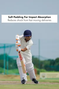 Gants de frappeur de cricket professionnels Future Star – Protection supérieure |   Conception respirante |   Poignée de maintien durable |   ZAP Cricket - Product Image 5