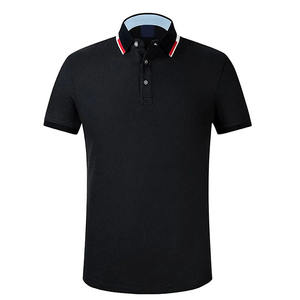 Chemises polo pour hommes, nouvelle conception, logo personnalisé, couleur unie, respirantes, séchage rapide, en vente en ligne à bas prix - Product Image 3