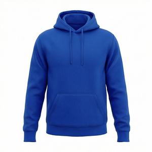 Sudadera con Capucha de Algodón Premium para Hombre, Oversize, con Bolsillos Canguro, Conjunto de Sudadera y Pantalón a Rayas, Ropa Urbana al por Mayor - Product Image 1