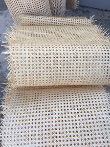 Rollo de Mimbre Natural de 40 Pulgadas de Ancho (100cm, 80cm, 60cm), Diseño Personalizado, Malla Tejida de Mimbre para Revestimiento de Paredes - Product Image 5