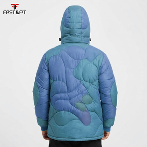 Hot Selling High Street Custom Design windbreak <b>waterproof</b> <b>rain</b> <b>jacket</b> snow <b>jacket</b> <b>Men</b> Puffer <b>Jacket</b> - Product Image 2