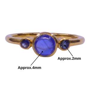 Bague de fiançailles et de mariage classique en kyanite émeraude, en argent sterling vermeil plaqué or, élégante - Product Image 3