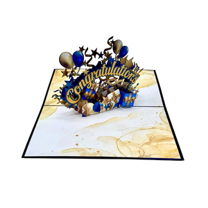 Carte 3D Pop-up Tendance du Moment : Carte en Papier Offset Imprimé, Faite à la Main, Design Personnalisé, Artisanat Vietcraft - Product Image 3