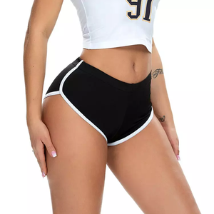 Shorts de sport et de yoga respirants en coton pour femmes - Taille élastique, style cargo, séchage rapide et écologiques pour la course, le basketball et la natation - Product Image 1