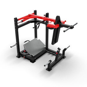 Appareil de musculation pour les jambes à charge libre en acier, machine à squats pendulaires avec fonctions de sécurité, construction robuste et capacité de charge maximale de 300 kg - Product Image 2