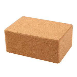 Blocs de yoga en liège naturel de qualité supérieure, briques d'exercice durables haute densité pour la gym, la maison, le fitness, le Pilates, l'entraînement, vente en gros OEM/ODM - Product Image 2
