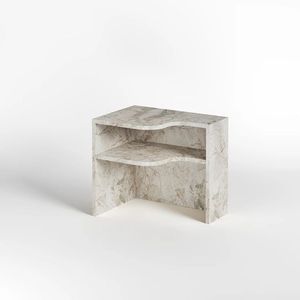 New Arrival Marble Top Accent <b>Table</b> Sculptural Stone Base Luxury Furniture For Home Hotel Decor Export Bulk Order Use Sale <b>Set</b> - Product Image 4