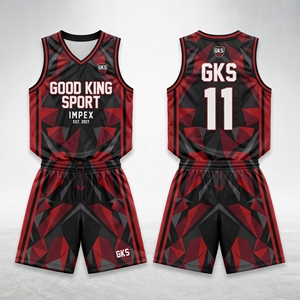 Conjunto de Camiseta y Pantalones Cortos de Baloncesto Personalizados para Hombre, Uniforme de Baloncesto Sublimado, Ropa Deportiva de Equipo, Fabricante OEM, Kits de Baloncesto Personalizados - Product Image 4