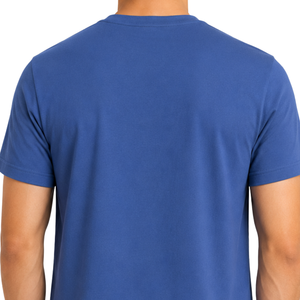 Camiseta Larga de Algodón para Hombre, Cuello Redondo, Manga Corta, Estilo Casual, para Ropa Urbana, Venta al por Mayor, OEM, ODM - Product Image 4