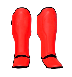 Protections de tibia rembourrées réglables pour arts martiaux MMA et Muay Thai avec protection du cou-de-pied pour le kickboxing - Product Image 6