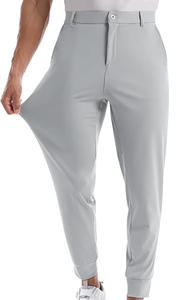 กางเกงจ็อกเกอร์กีฬาผู้ชายทรงสปอร์ต มีกระเป๋าซิป ระบายอากาศได้ดี พิมพ์ลาย ยืดหยุ่น น้ำหนักเบา เหมาะสำหรับกีฬากอล์ฟและการเดินทาง - Product Image 6