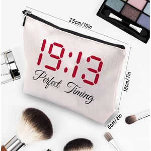 Borse Cosmetiche Rosse e Nere per Confraternite Greche, Regalo per Sorelle e Amiche - Product Image 2