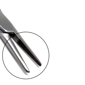 Porte-aiguilles de qualité supérieure, réutilisables, en acier inoxydable, à pointe olive et angulaire - Product Image 4