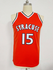 Camiseta de Baloncesto de Malla para Hombre, Uniforme de Equipo Personalizado, Camiseta Deportiva sin Mangas para Entrenamiento, Estilo Syracuse - Product Image 2