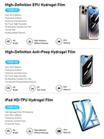 Étui de téléphone en cuir et silicone antichoc magnétique, protection d'écran en verre trempé 9H, film de protection pour appareil photo pour téléphone portable, tablette, montre