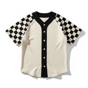 Fabricant professionnel de maillots de baseball personnalisés avec logo, vêtements de sport rayés sublimés, respirants, à séchage rapide, uniformes d'équipe - Product Image 1