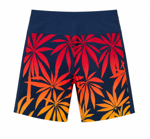 Shorts de surf pour hommes à séchage rapide, shorts de plage avec logo avant, maillots de bain légers, écologiques, respirants, en toile élastique - Product Image 4