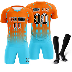 Promotion : Shorts et maillots de football à sublimation pour équipes – Uniformes multicolores durables en gros - Product Image 6