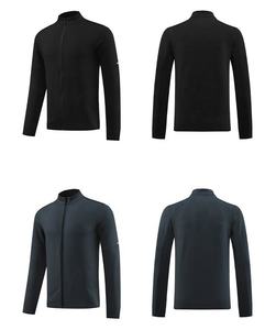 Wholesale Men Versatile <b>Jacket</b> Fitness Running Sports Top Gym <b>Workout</b> Lightweight Zip up <b>Jacket</b> With Zipper Pockets 2026 - Product Image 5