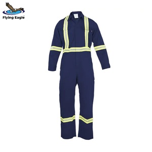 Uniforme de Trabajo de Fábrica OEM, Chaqueta y Pantalones Transpirables de Algodón con Múltiples Bolsillos, Conjunto de Ropa de Trabajo Industrial - Product Image 4