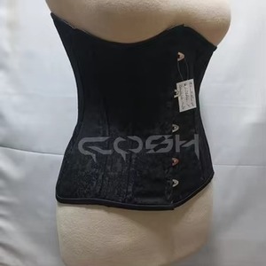 High Compression Underbust 24 Steel Boned Brocade Waist <b>Trainer</b> Corset - Product Image 4