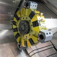 Torno CNC de Cama Inclinada de Alta Precisión LK-200L, 4000 rpm, Mandril Hidráulico de 8 Pulgadas