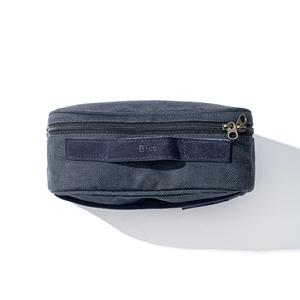 Tela de algodón de yute respetuosa con el medio ambiente OEM ODM, bolsa de viaje para artículos de aseo, Bolsa multiusos de maquillaje natural con cremallera hecha en Bangladesh - Product Image 2