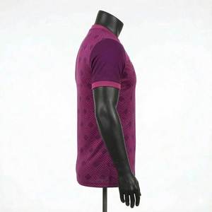 T-shirt de sport en toile 100% coton imprimé avec logo personnalisé, pour hommes, coupe classique, manches courtes, séchage rapide - Product Image 2