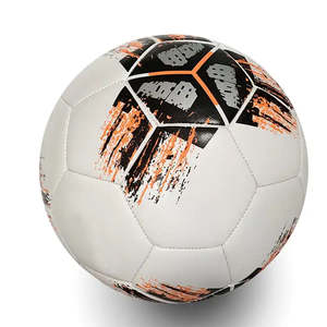 Balón de Fútbol de Cuero de Buena Calidad con Diseño Personalizado 2025, Impresión Completa en Toda la Superficie, Balones de Fútbol Deportivos para Hombre - Product Image 1