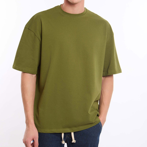 T-shirts pour hommes multicolores à la mode, coupe classique confortable, étiquette privée personnalisée, 100% coton, écologiques, pas chers - Product Image 1