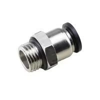 Pneumatic Tools Accessories and Parts Gas Pipe Joint <b>Quick</b> Insert PC04-M5 PC06-M5 Pipe Thread <b>Quick</b> Screw JointPneumatic Tools - Product Image 2