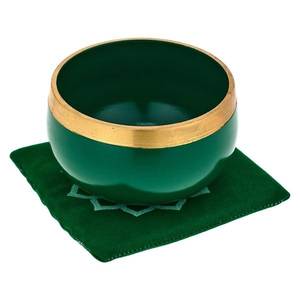 Traditional Purple Tibetan sound Bowl with <b>Striker</b> and Pad - Product Image 4