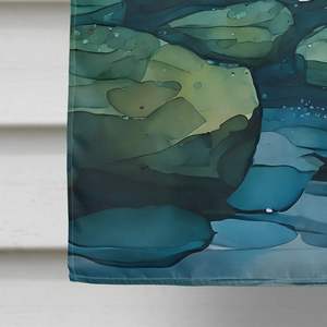 Gran Multicolor porche manga poste decorativo patio Banner ilustraciones marrón trucha casa bandera hecha poliéster pared colgante casa bandera - Product Image 4