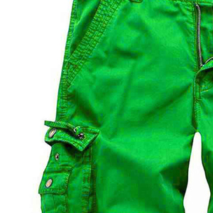 Nouveau Short Décontracté Homme Été 2026 en Toile et Nylon Couleur Unie avec Taille Élastique et Coupe Ample Cinq-Quarts - Product Image 6
