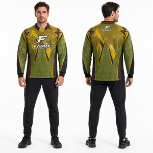 Camiseta Táctica Personalizada Sublimada y Acolchada para Paintball, Manga Larga, Transpirable, Ropa Deportiva Protectora para Exteriores - Product Image 3