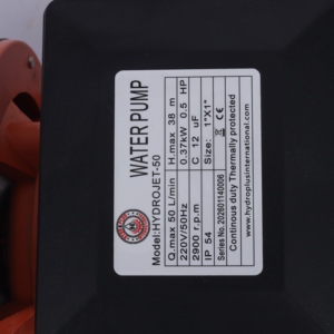 Hydroplus International Pompe à jet en acier inoxydable 0,5 CV, surpresseur d'eau haute pression 50 L/min 220 V, garantie 1 an, toutes applications aquatiques - Product Image 5