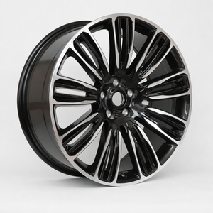 Nuovi Cerchi in Alluminio Nero di Alta Qualità Personalizzati 20-22 Pollici con 5 Fori Mozzo Originale per Range Rover <span class=keywords><strong>Velar</strong></span> - Product Image 3